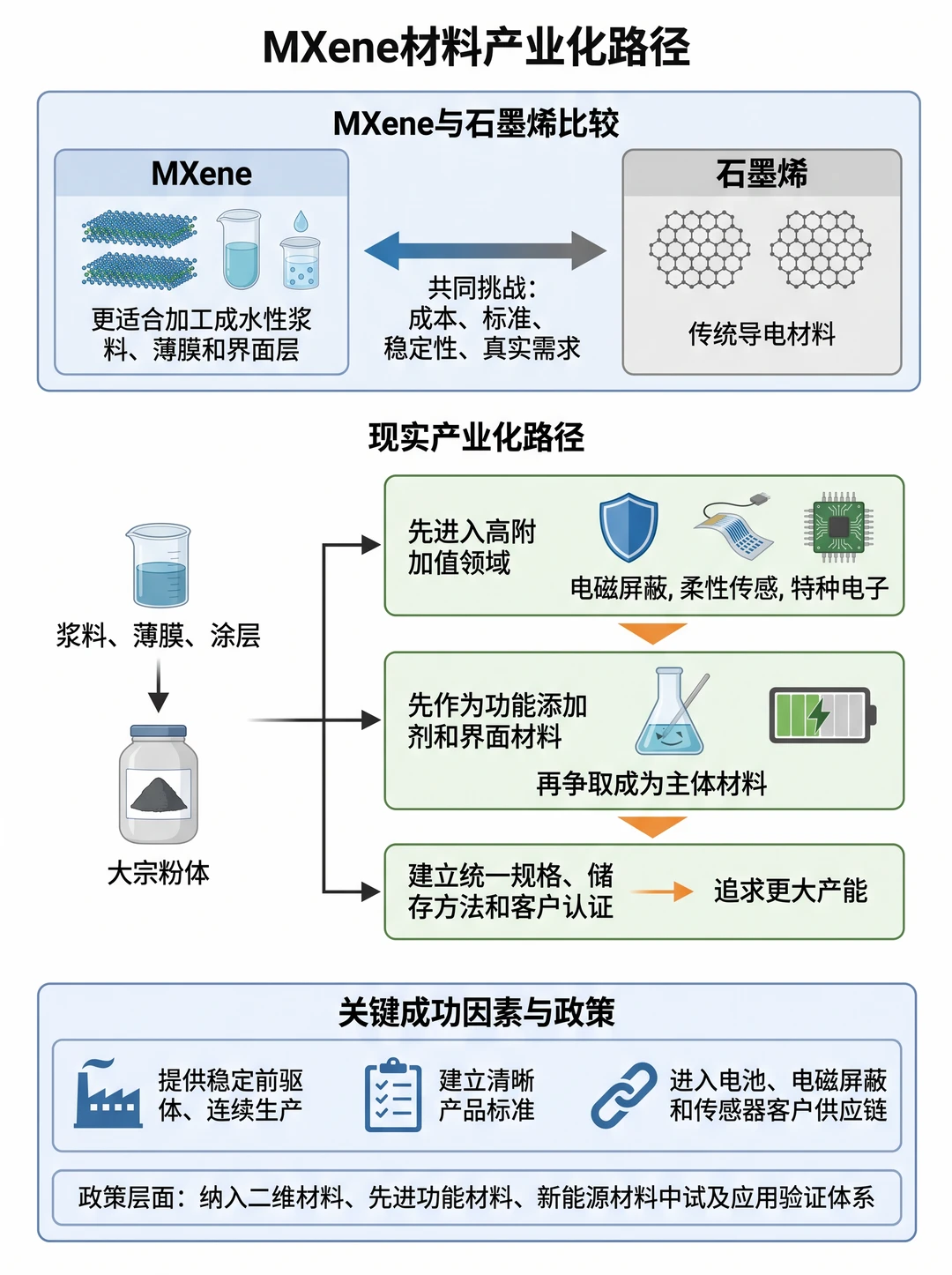 MXene迈向吨级：二维材料产业化新风口？