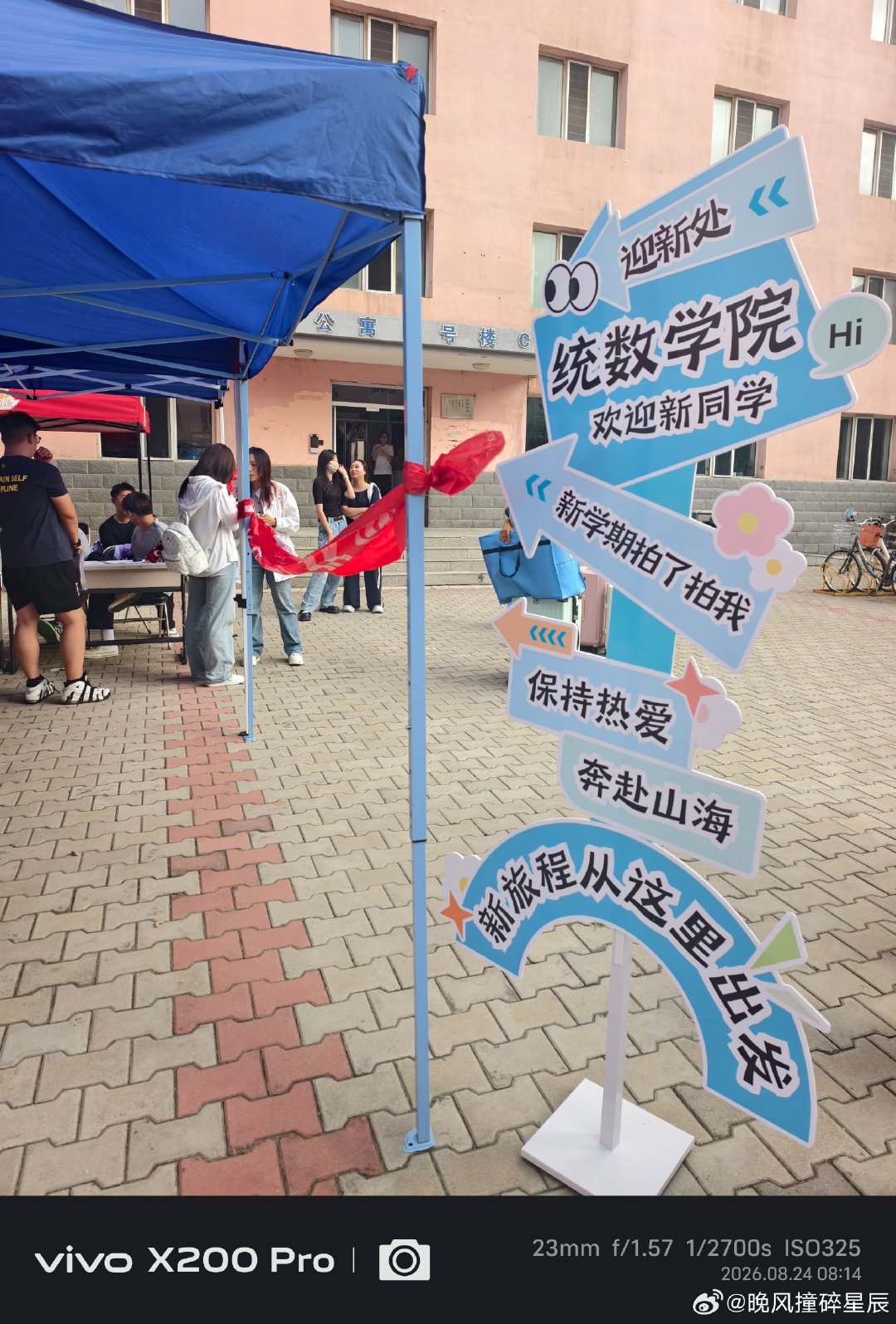又是一年迎新季 ​