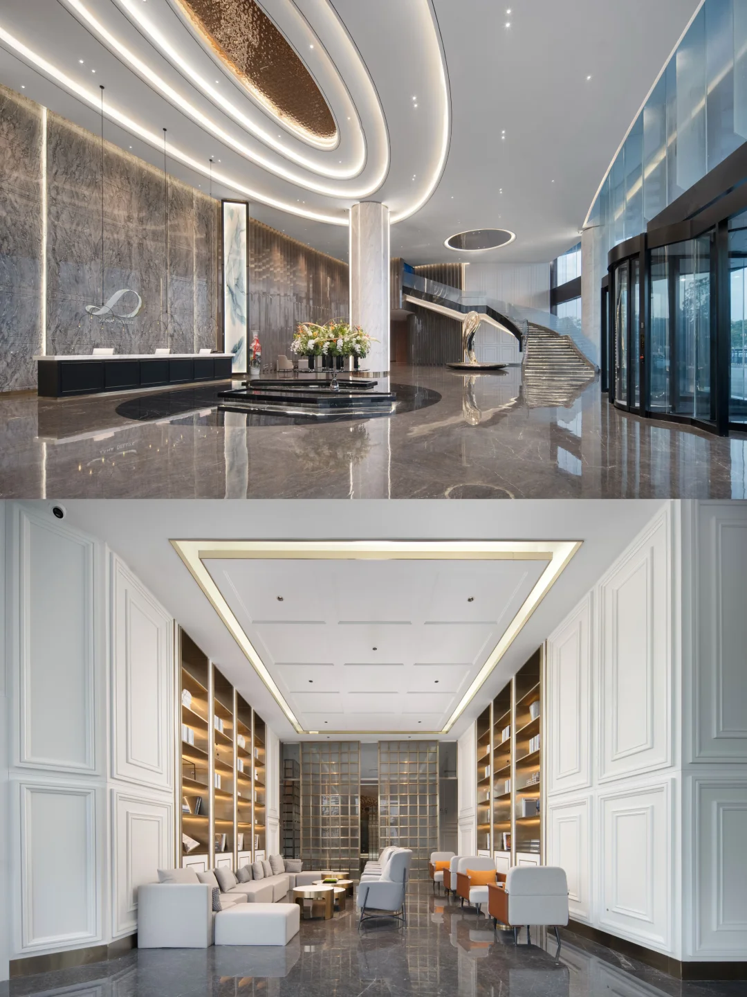 江门绝美法式风酒店🏨躺看180°流动江景！🌙