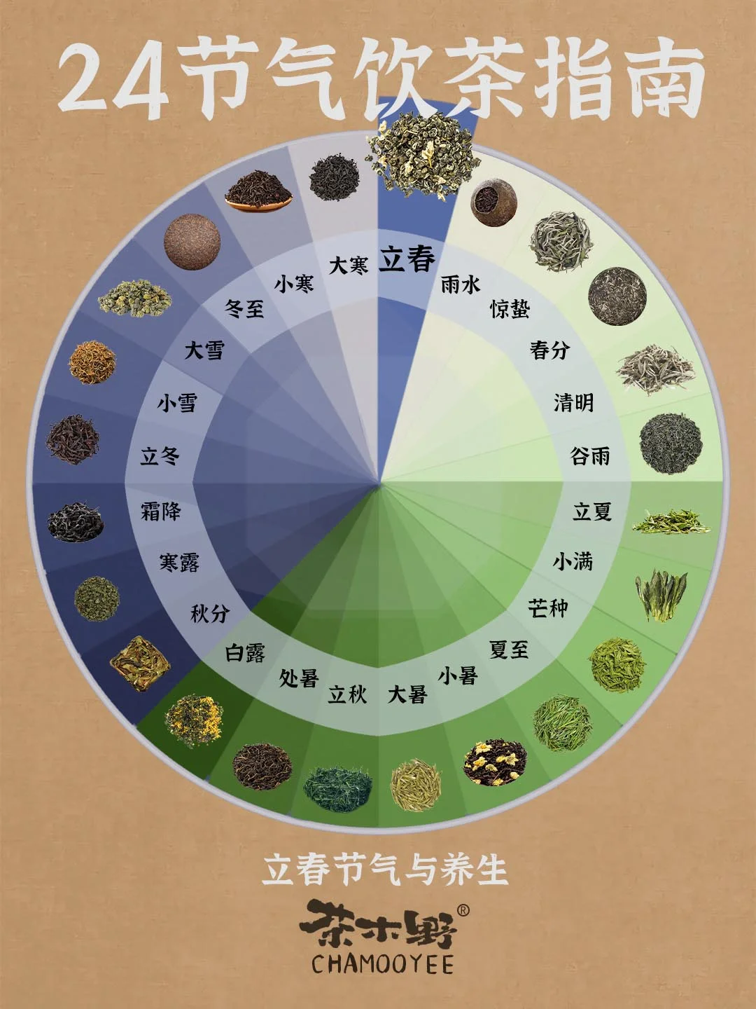 茶与养生丨24节气喝茶指南，立春喝对茶！