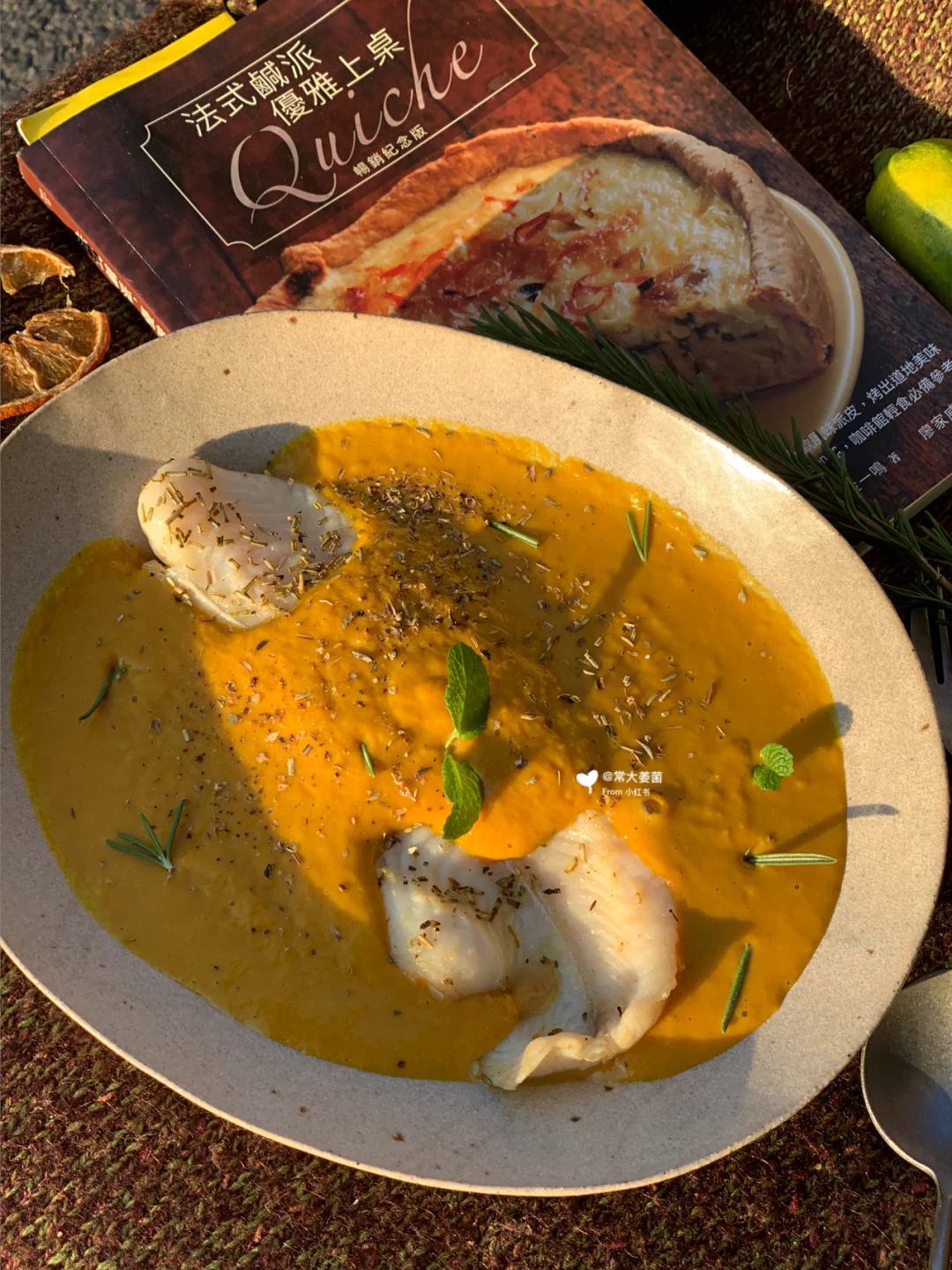 一定要试试❗️南瓜浓汤龙利鱼🐟🎃太好吃啦