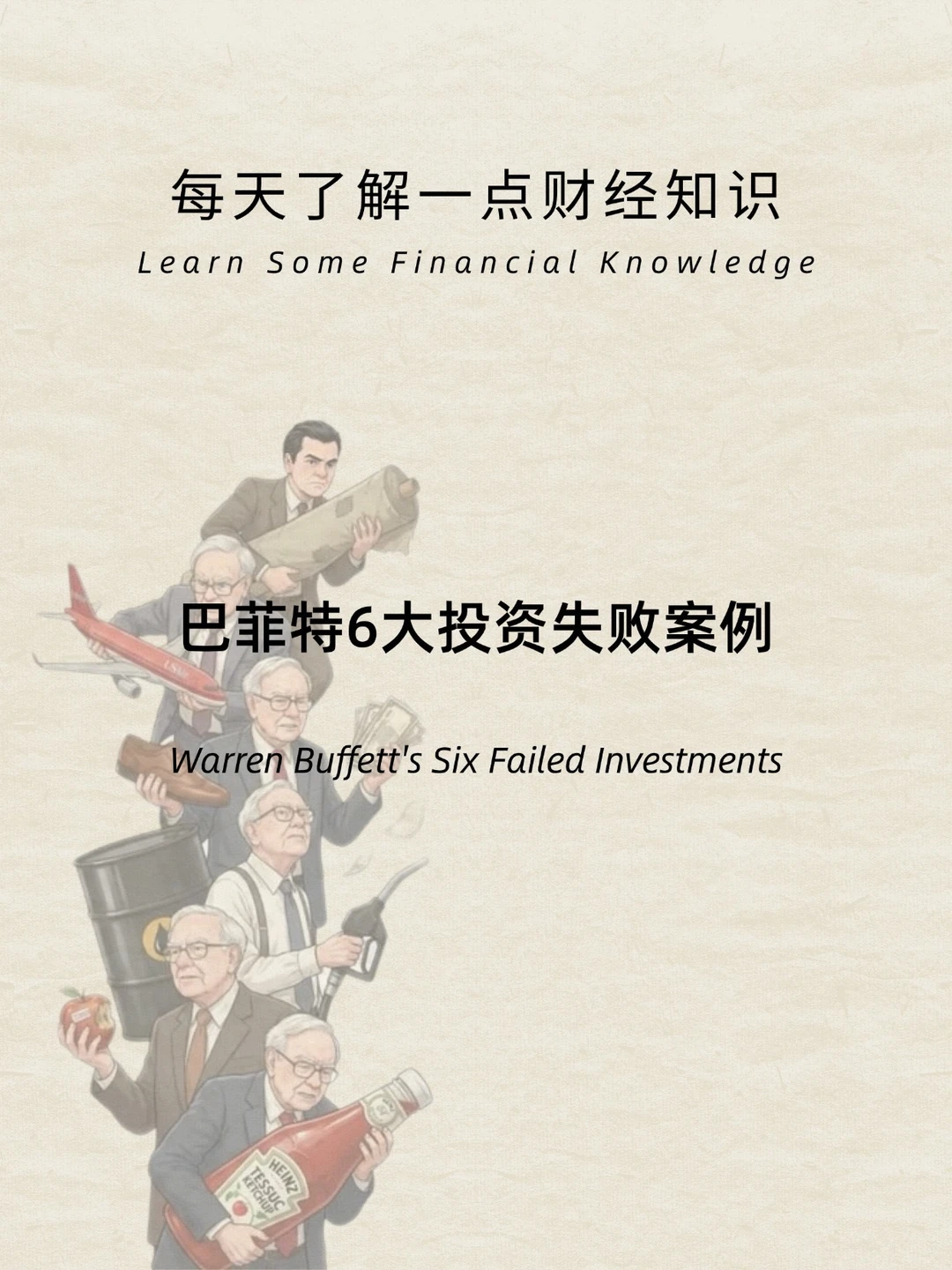 财经小常识:巴菲特6大投资失败案例