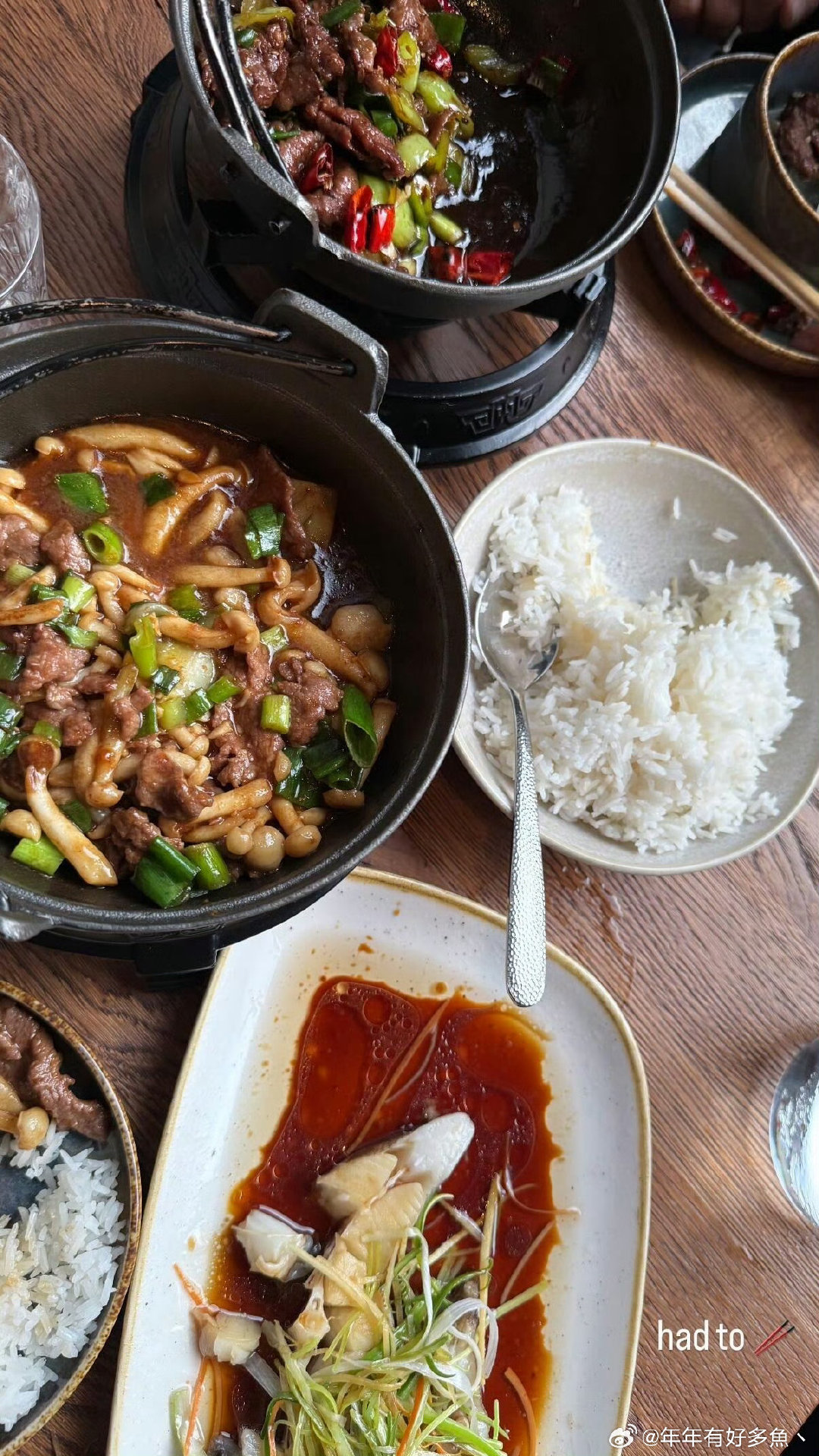 谷爱凌在ins上晒中餐原来她是个中国胃 ​