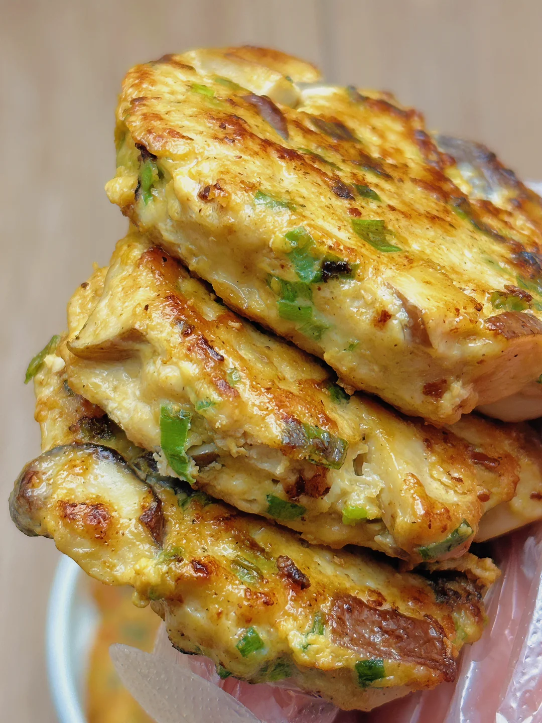 再发一遍！这个真的巨巨巨好吃！一个饼才30卡