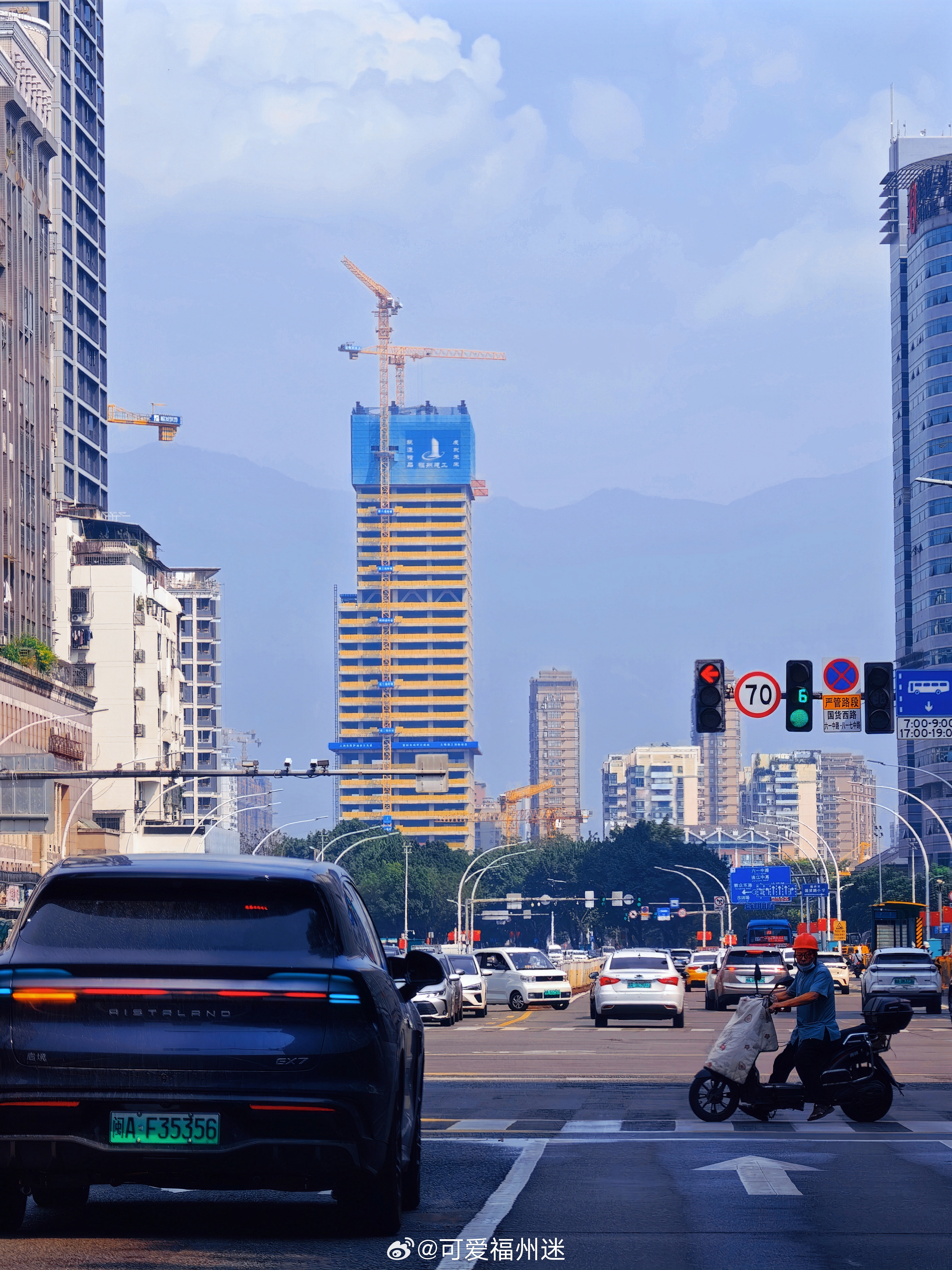 福州商业 / ◌改造中的国货路，将变身高架路​​​