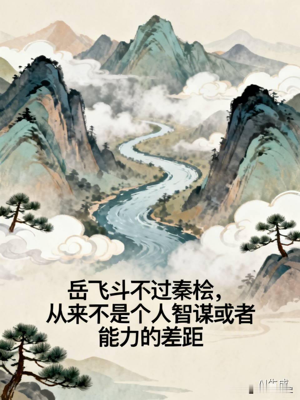 岳飞斗不过秦桧，从来不是个人智谋或者能力的差距。
他面对的根本不是一个靠溜须拍马上位的奸臣，而是站在秦桧身后的宋高宗赵构。经历过金兵搜山检海的追杀，还有苗刘兵变被逼退位的阴影，赵构早就怕透了打仗，满脑子只想和金国议和保住江南半壁的安稳，甚至连亲爹亲哥的棺材和人都可以不管。秦桧只不过是摸透了他的心思，