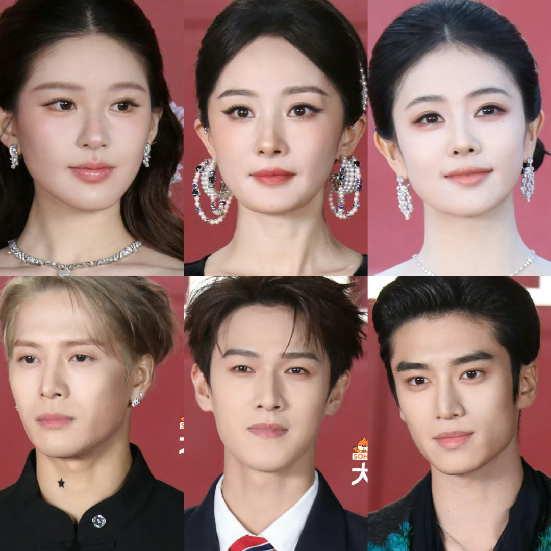 今晚时尚芭莎盛典红毯怼脸生图，谁扛住了镜头？

杨幂  赵露思 白鹿  李昀锐 王嘉尔 张康乐 ​