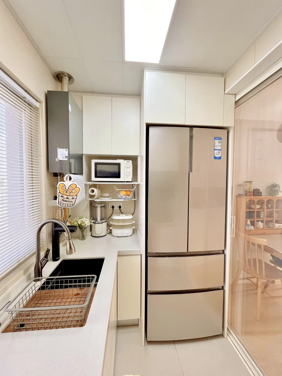 闺蜜想了一夜没睡😹这样的橱柜我才花💰3500