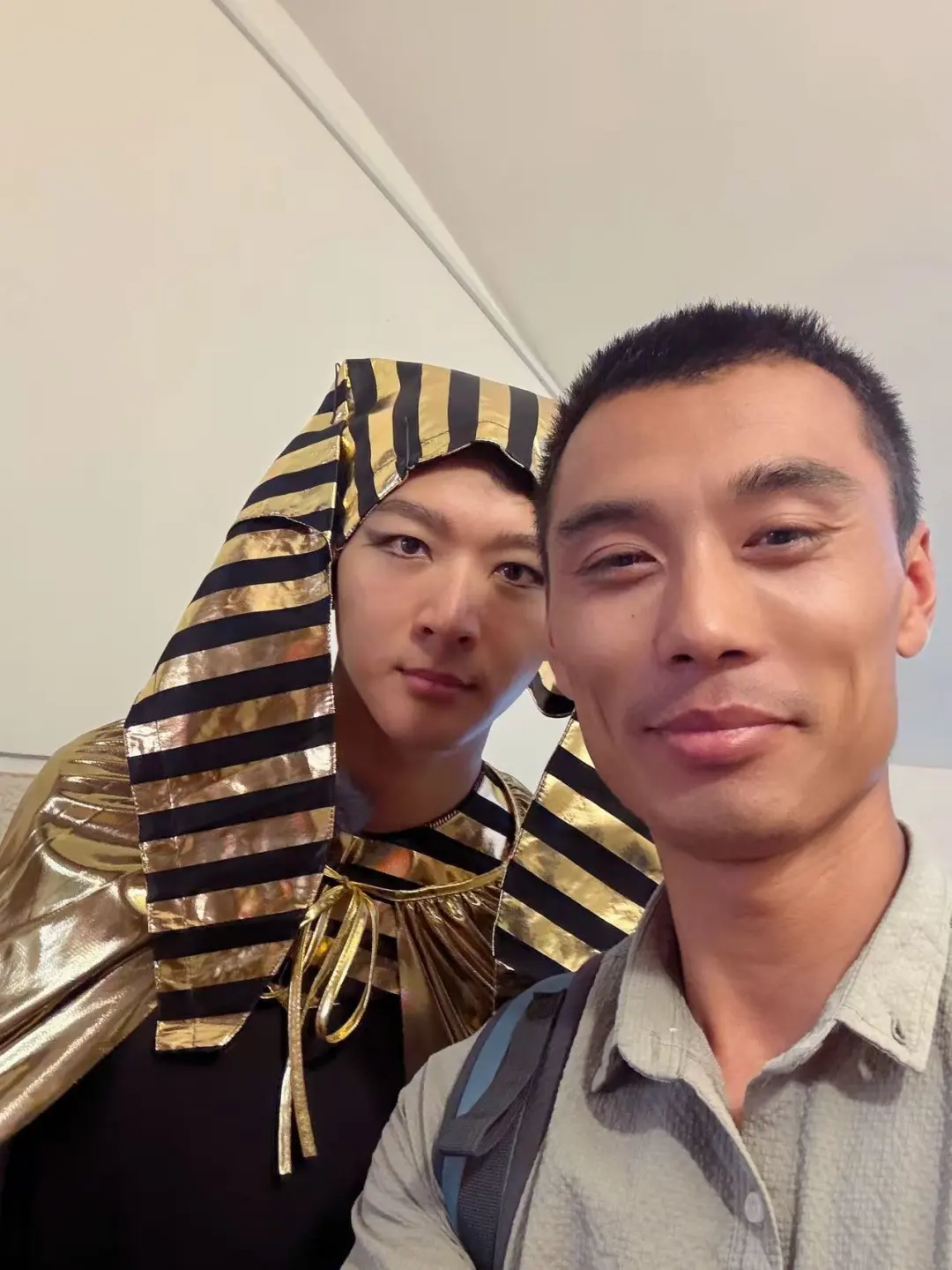 很荣幸也很幸运在埃及和张晚意老师合影🙏🏻
