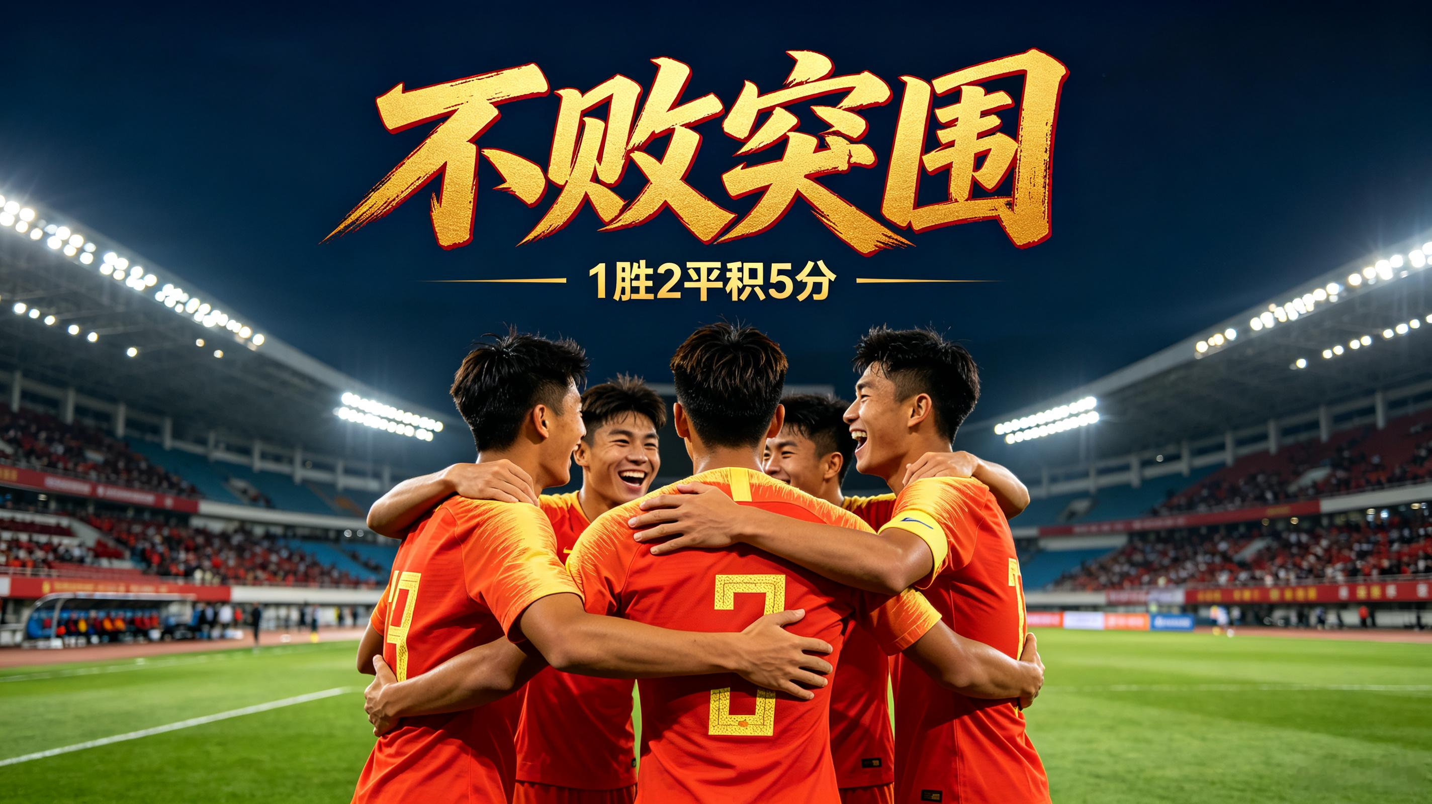 **中国男足小组第一进8强**

9月23日，在爱知·名古屋亚运会男足小组赛第三轮较量中，中国U23男足以0比0战平阿联酋U23队，最终以1胜2平积5分的不败战绩从“死亡之组&34;突围，拿到小组第一晋级八强。
 
不少球迷赛前都捏着一把汗，这个小组云集伊朗、朝鲜、阿联酋三支劲旅，每一场对决都暗藏变数，稍