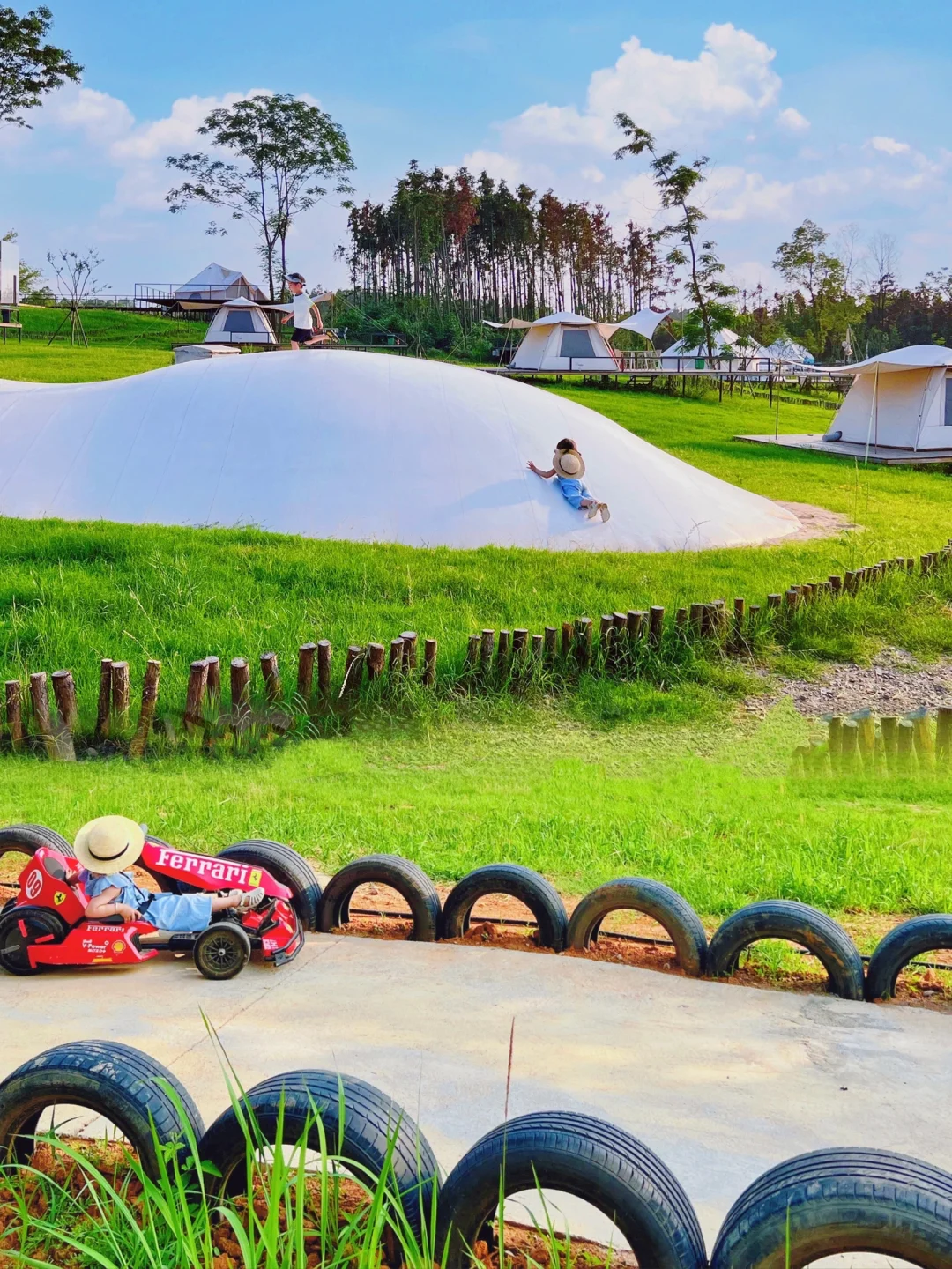 武汉一站式遛娃营地|人均39💰卡丁车➕钓鱼🎣
