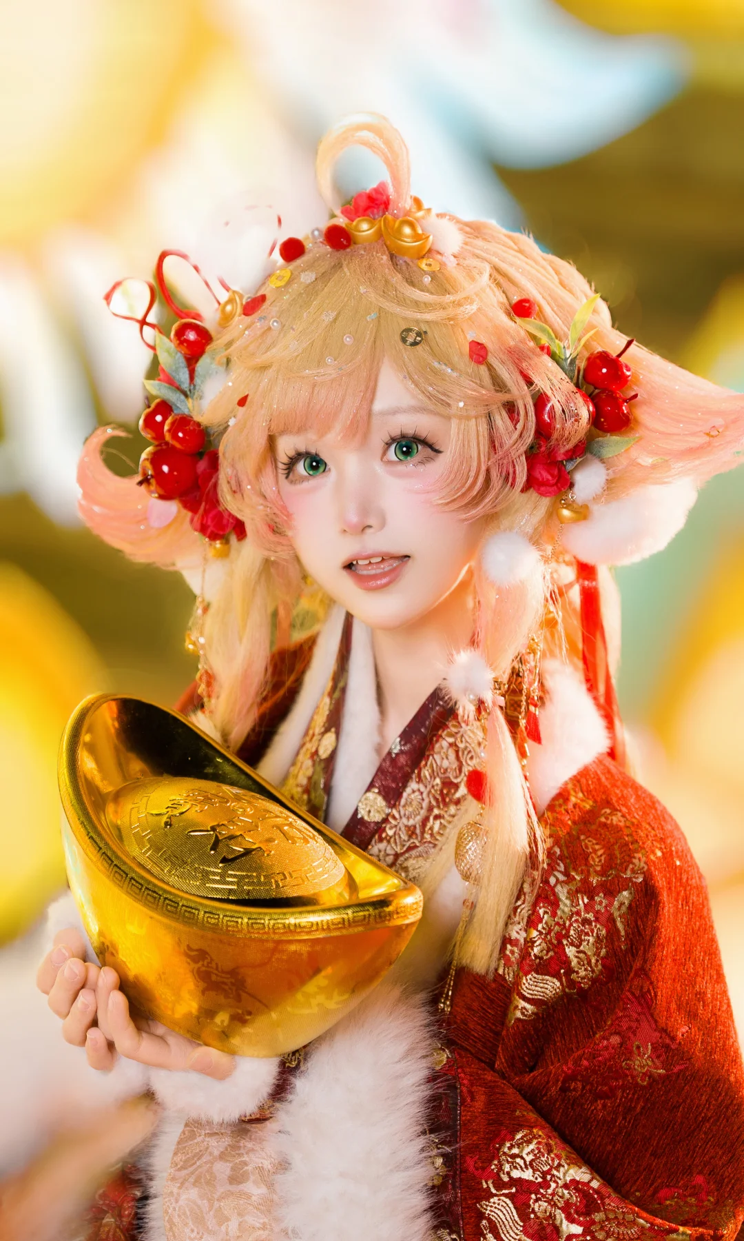 “这个新年版苏苏也太萌了吧！”