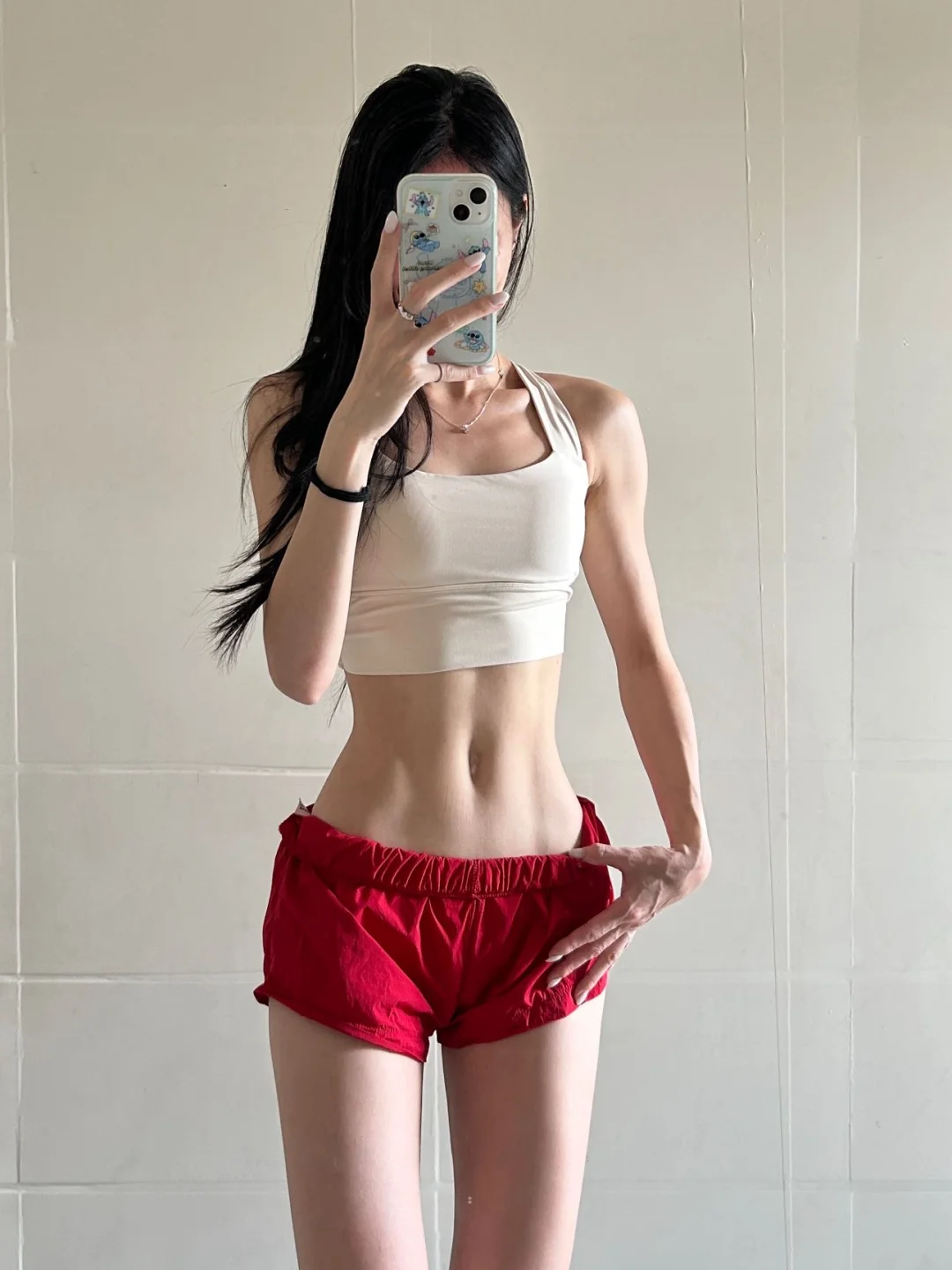 薄肌女生、练出了理想中的身材！