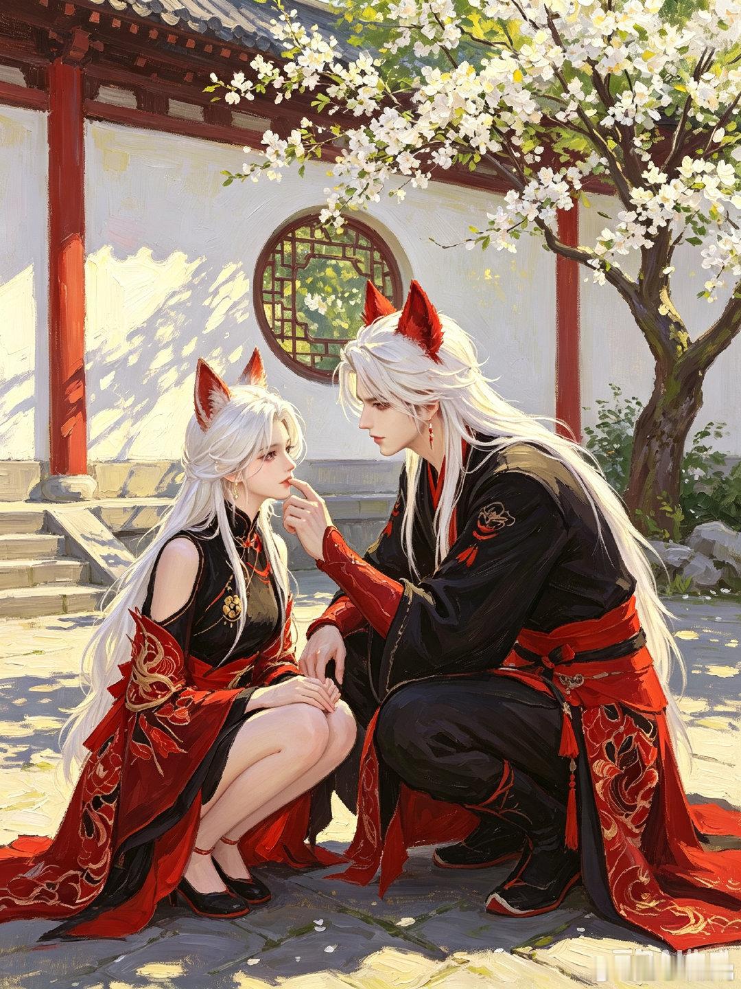 #天涯萌月刀陪你过佳节#祝各位少侠中秋快乐！互[给你小心心] ​
