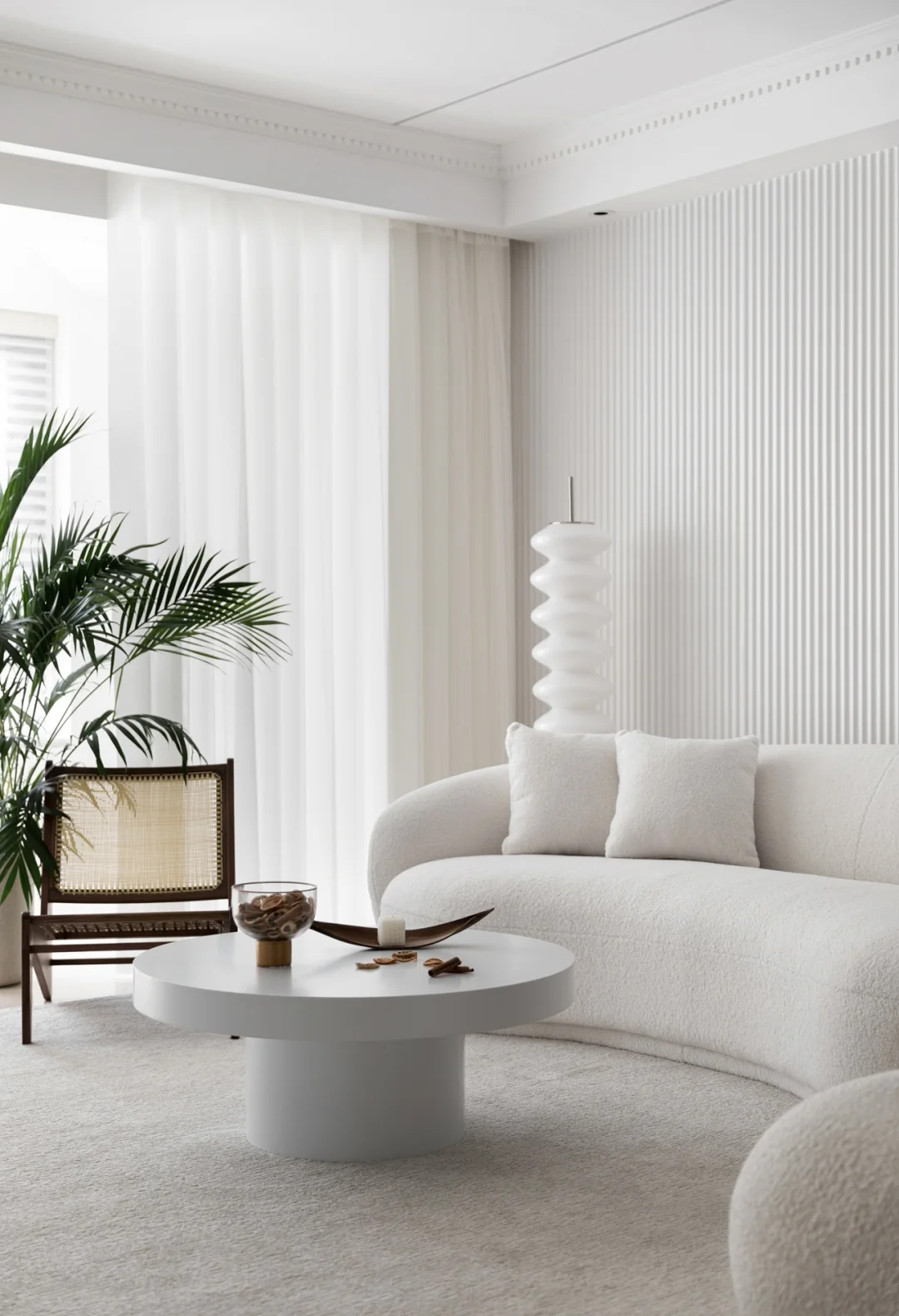 白色系的家，简直美到不像话~