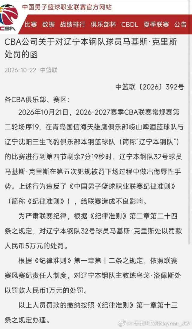 来喽来喽，真的来喽～
中国篮协 办这事是非常快的……

#辽宁男篮资讯# ​