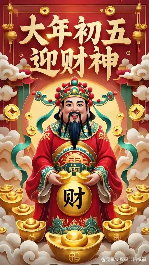 破五接财神！今天不做“打工人”，只做自己