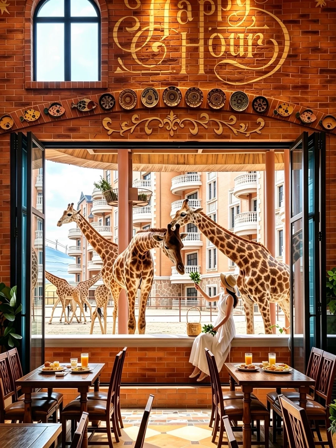 暑期不用去肯尼亚❗️❗️泉州也能贴贴长颈鹿🦒