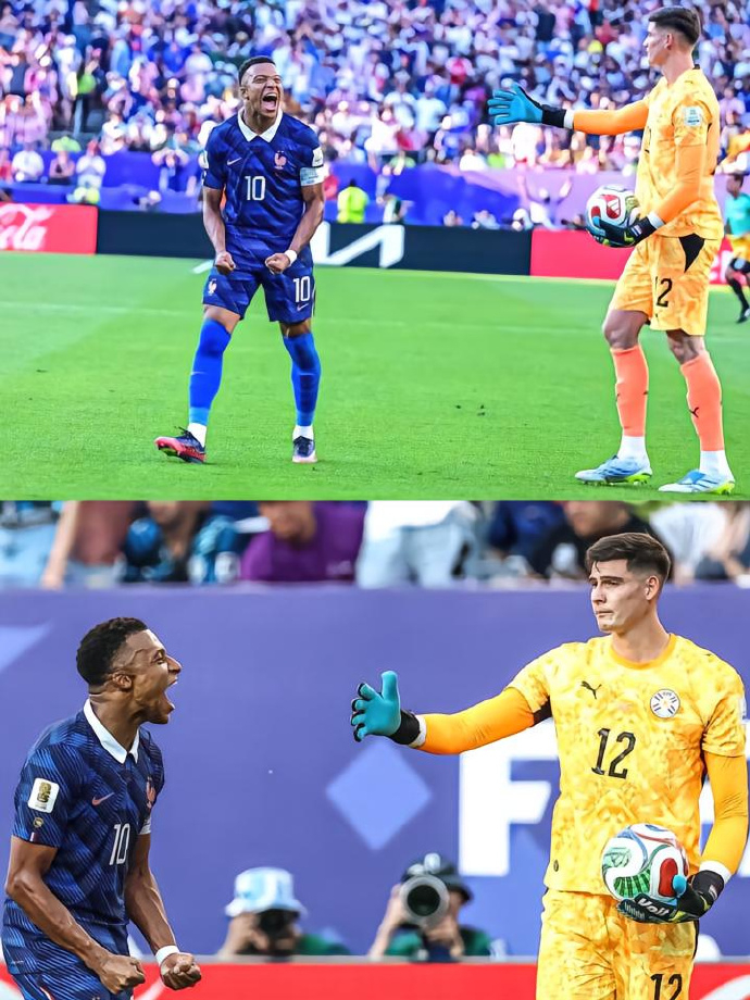 世界杯1/8决赛，巴拉圭0-1遭法国淘汰。赛后巴拉圭门将奥兰多·希尔接...