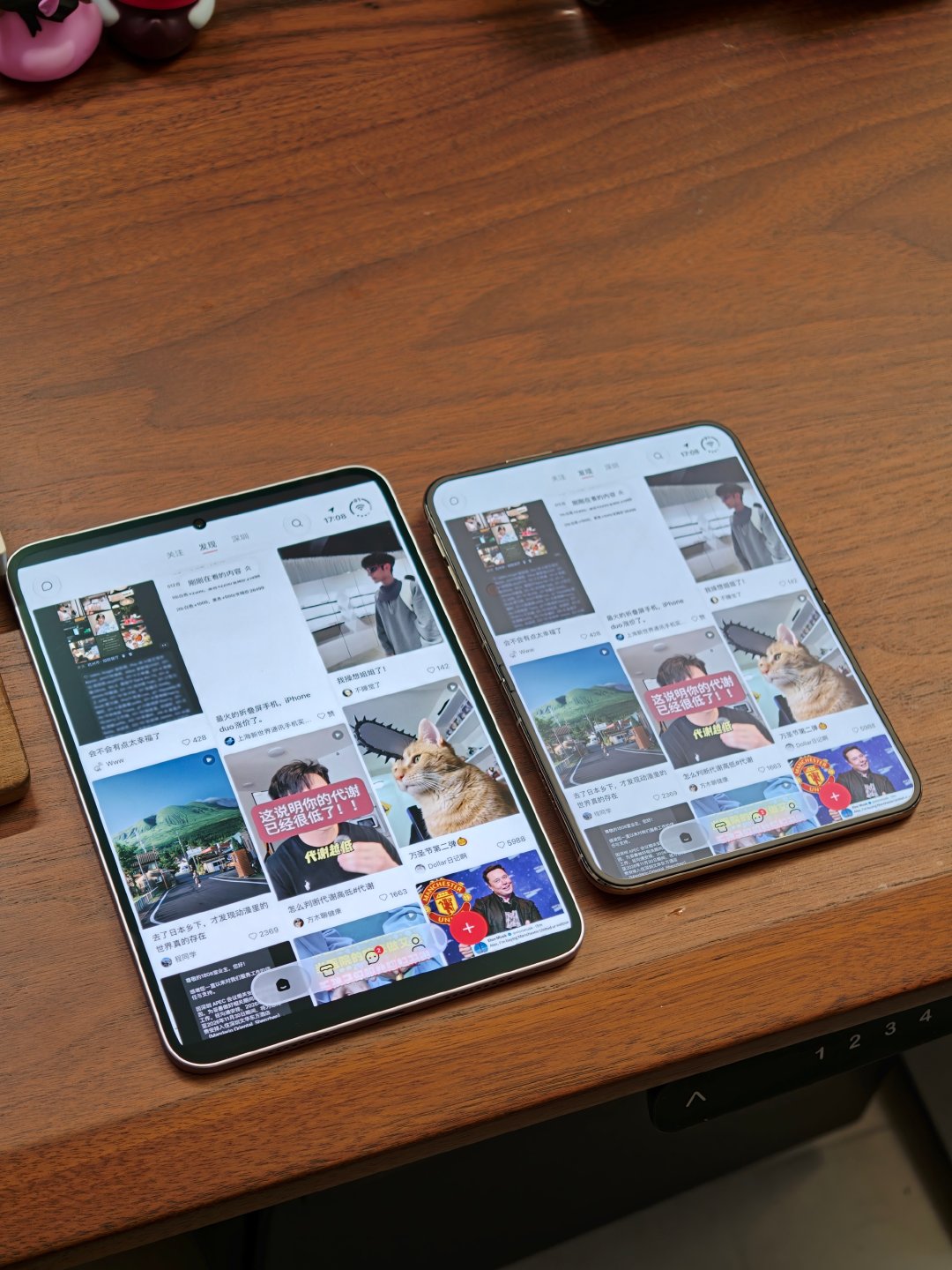 OPPO Pad mini 柔光屏 对比iPhone Duo 显示同一张图片

我本来以为Duo会赢，但是从对比度来看，OPPO Pad mini竟然赢了[捂嘴哭] 
（不科学不客观对比，仅供参考） ​