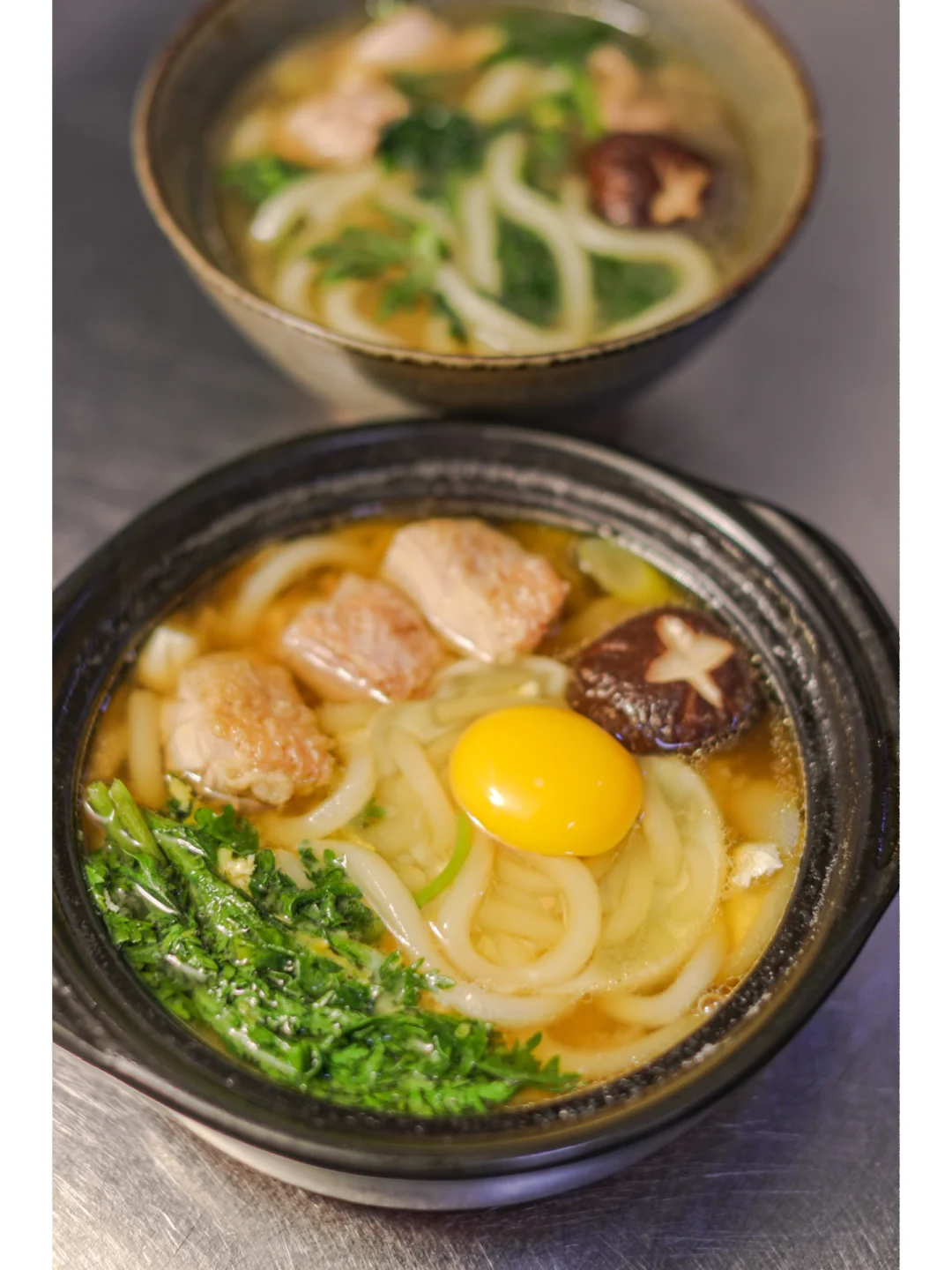 坚持做1000种面不重样（185）砂锅味增乌龙面