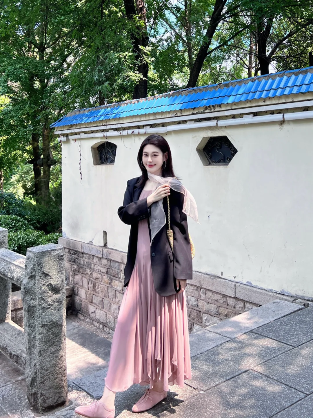 胶片🎞️简简单单入个秋 粉黑配温柔可人儿💕