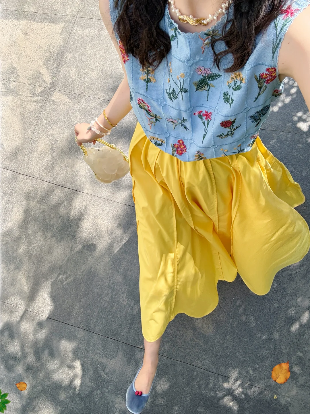 周末漂亮约会🩵💛初夏这么穿真的好明媚吖