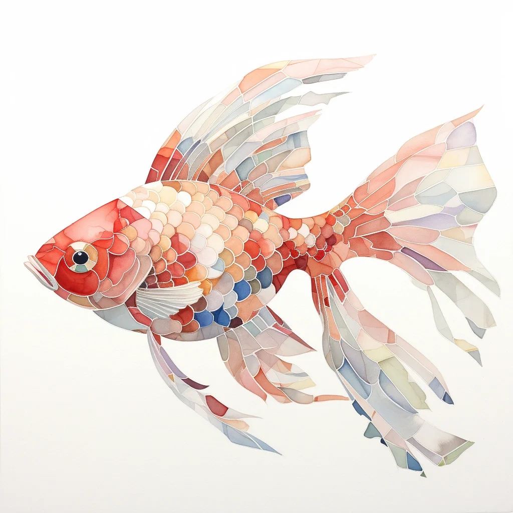 马赛克金鱼