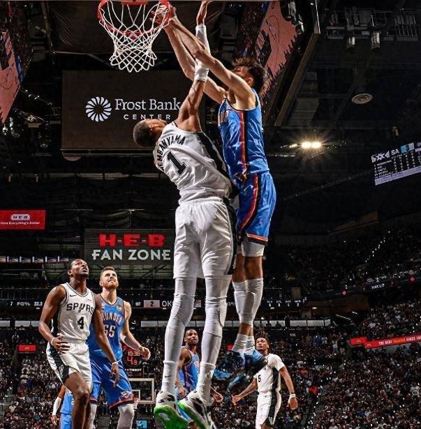 NBA西决马刺vs雷霆天王山之战🔥【西决天王山巅峰之战！明天一决高下...