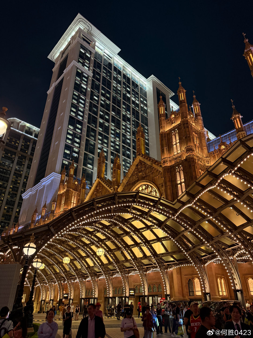 澳门的夜，也是顶美啊#带着微博去旅行#  ​