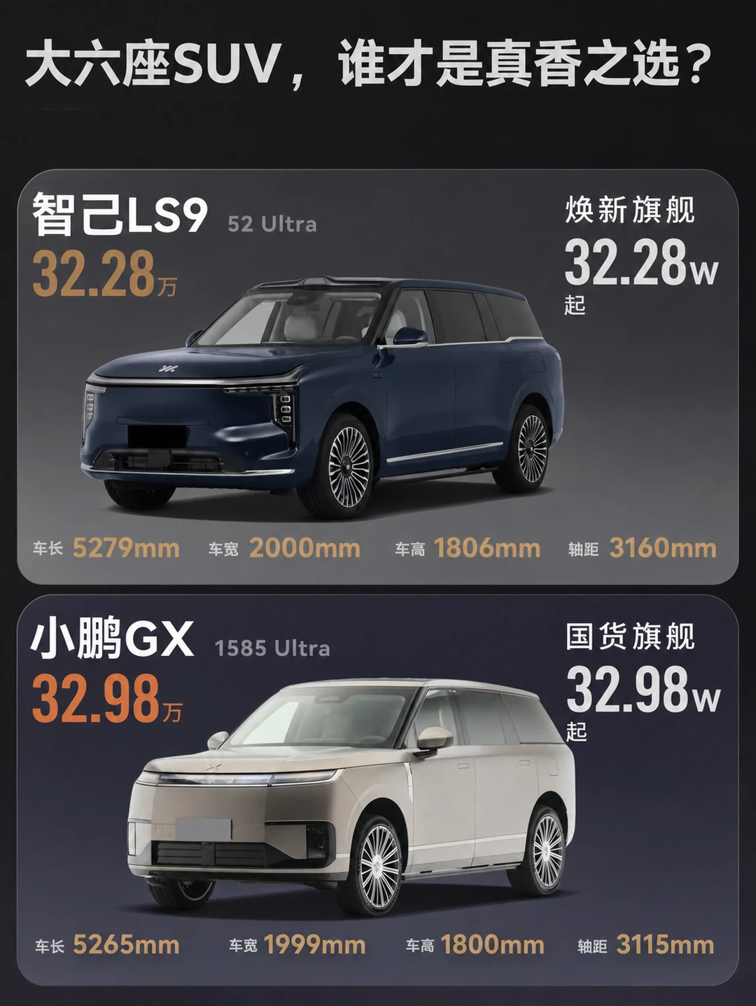 标题 闭眼入！两台爆款旗舰SUV各有王牌