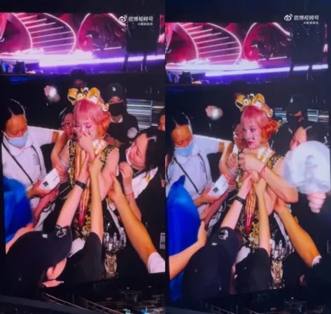 张韶涵演唱会唱到一半紧急吸氧！含泪鞠躬致歉：请给我3分钟

歌手张韶涵成都演唱会突发意外！23日晚间演出进行途中，张韶涵身体突发不适，医护人员紧急登台，现场为她量血压、吸氧急救将近5分钟。短暂休整过后，她咬牙重返舞台坚持唱完全场，超高敬业度，让台下粉丝又心疼又感动。

根据现场观众回忆，张韶涵演唱《