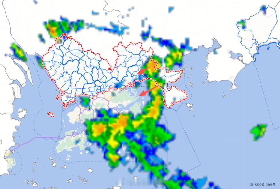 【深圳市短临预报】过去3小时我市东部出现阵雨，最大累计雨量16.7毫米（大鹏新区大鹏街道大鹏站），最大1小时雨量15.4毫米（大鹏新区大鹏街道农科院站）。

目前深圳东部有对流云团发展，向西偏南移动，预计未来2-3小时我市天气不稳定，部分地区有（雷）阵雨，可能伴有短时大风。请注意防风防雨，留意 ​