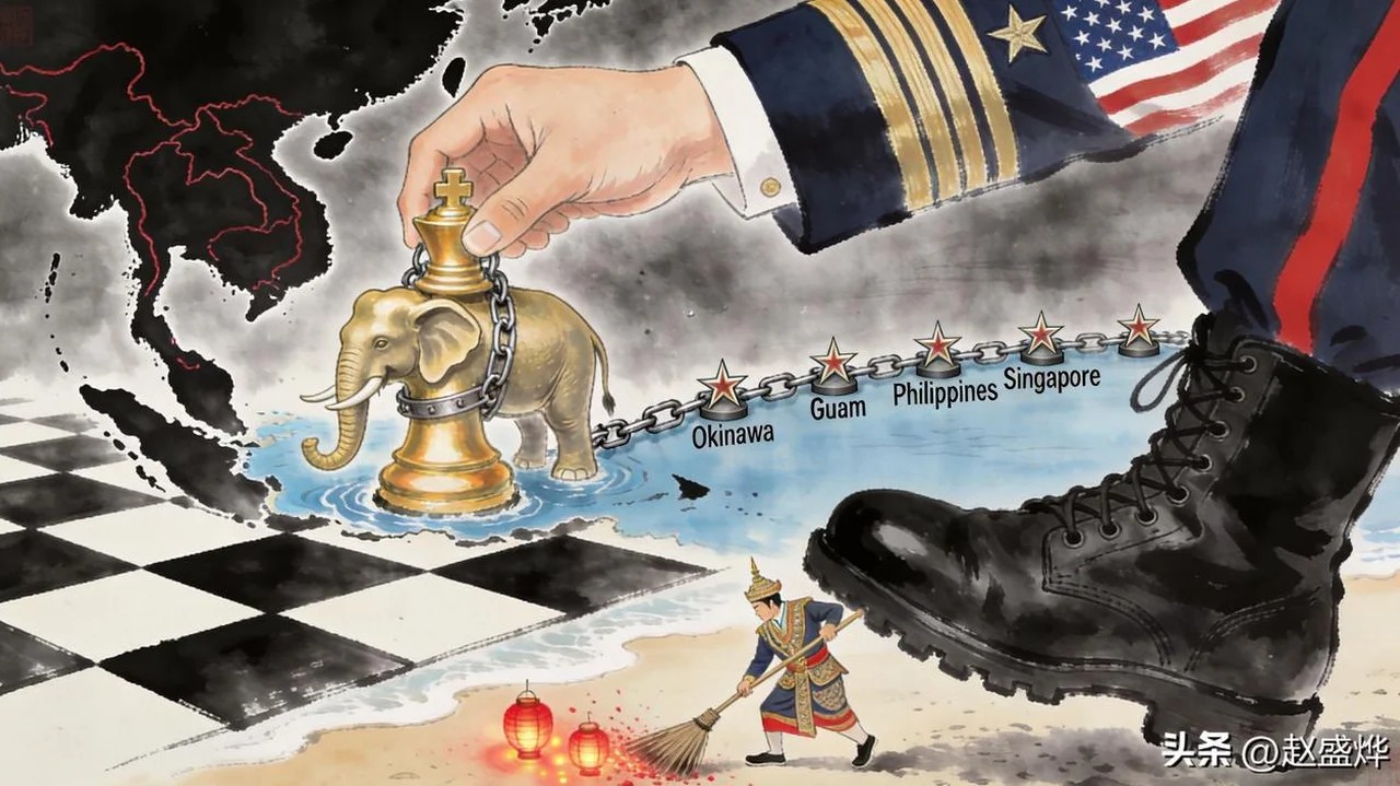 我注意到一个挺拧巴的画面：同一个地点，泰国芭提雅在“提前扫黄”，然后五千美军登陆了同一个地方。
扫黄的和登陆的，挨得这么近，你说巧不巧。东道主赶紧把路边的灯红酒绿收敛收敛，做给谁看，不用我点破。真正的新闻从来不是那个“扫黄”，是那五千人，和那五千人背后站着的、准备长期盘踞的意图。
阿诺德·汤因比
芭
