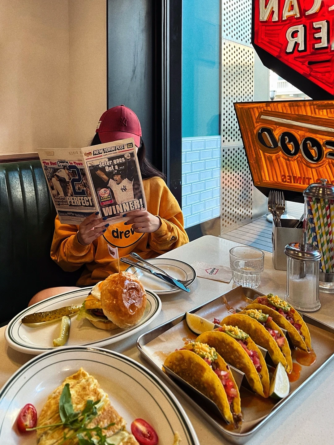 阿那亚美食｜棒球复古美式餐厅—Niner‘s⚾️