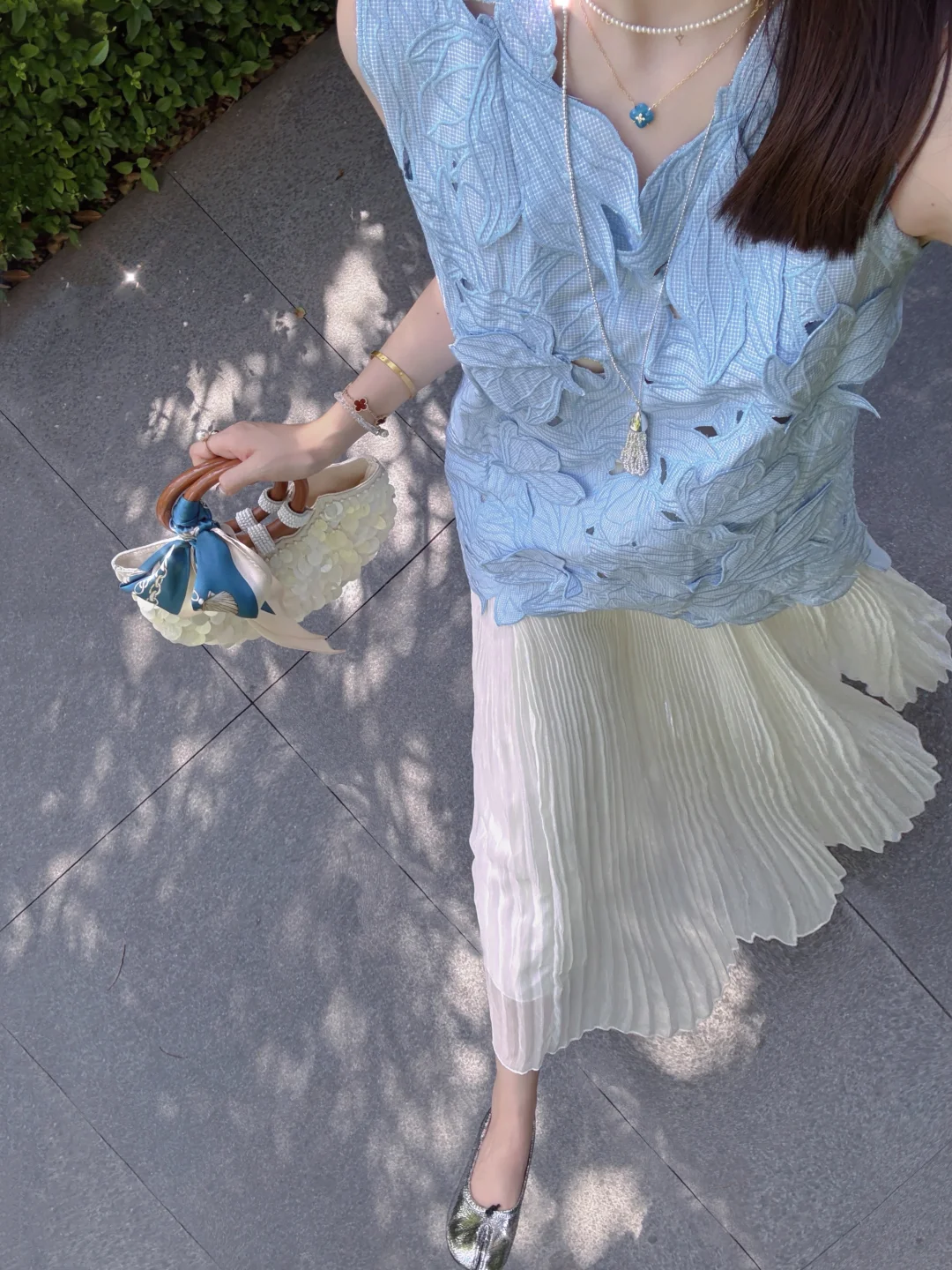 松弛优雅又凉快🩵☁️夏天无法拒绝淡淡的蓝白