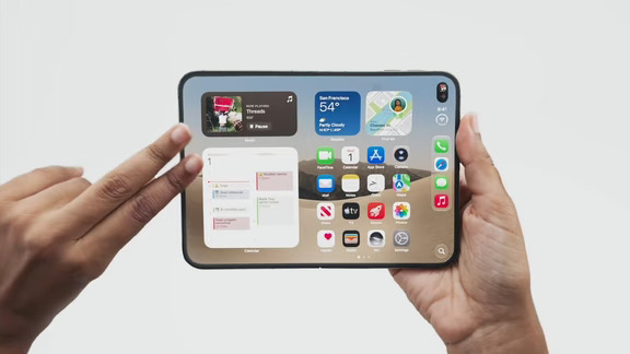苹果折叠iPhone终于来了