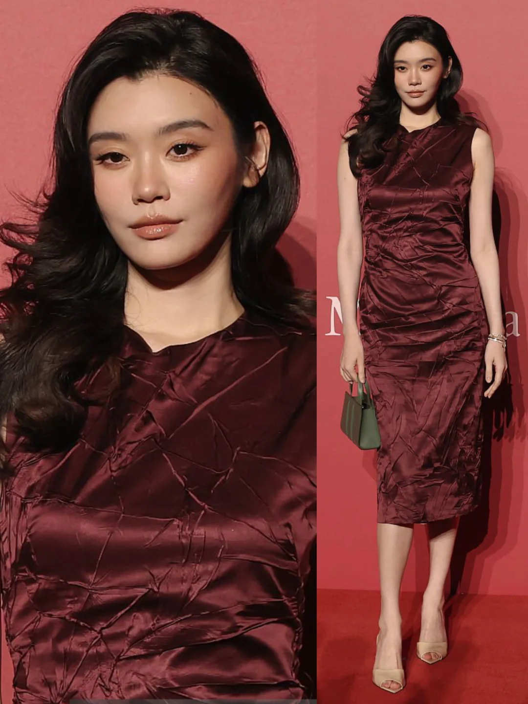 奚梦瑶婚礼后首露面，小小G社生图拿下