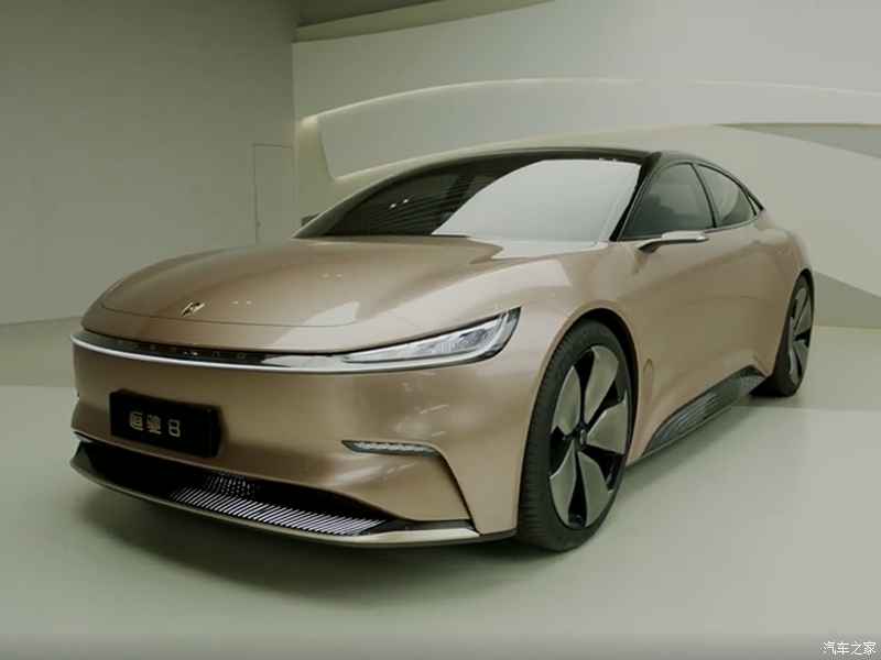 2021上海車展: 中大型純電轎跑恒馳8發佈-圖3