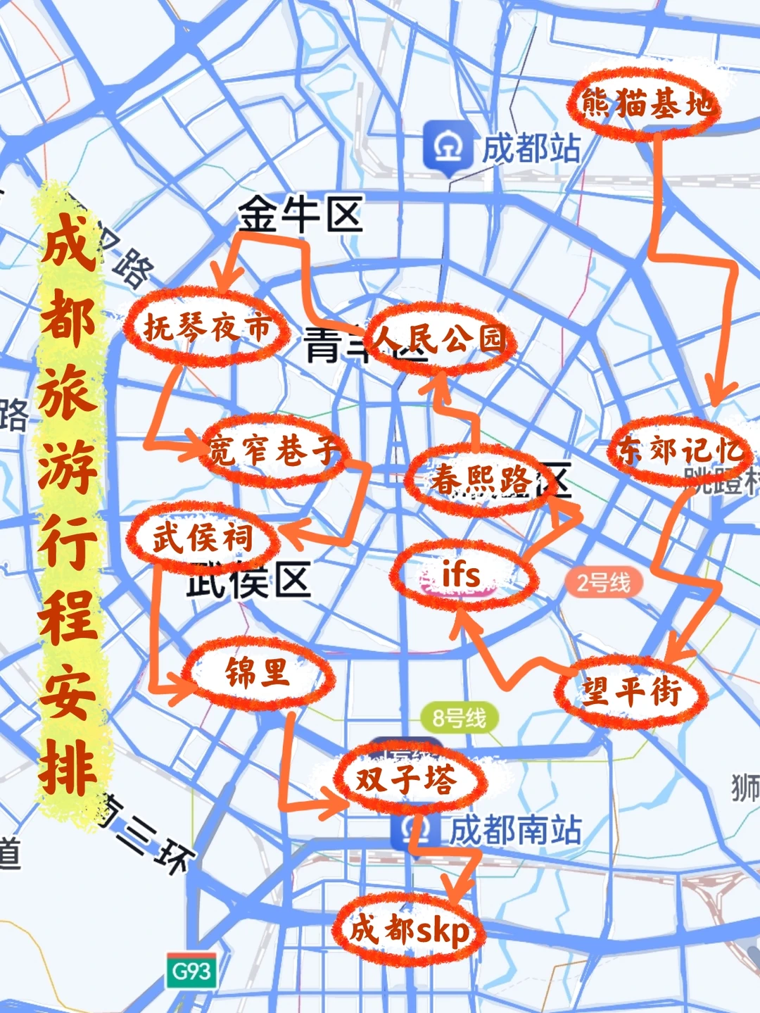 1月没做攻略的千万别来成都！（衣食住行版）