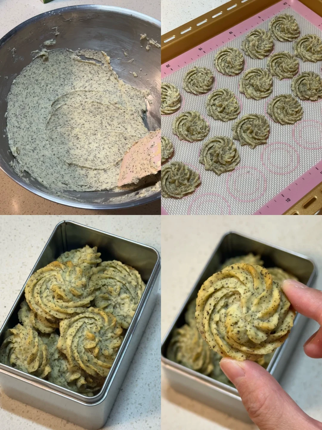 吃一百次都不会腻的伯爵红茶曲奇配方🌷