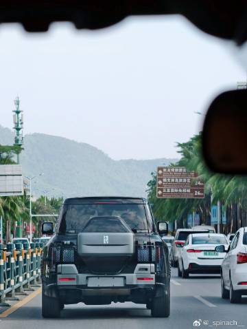 路遇一辆仰望U8<br />敦子：让他表演一个原地掉头～