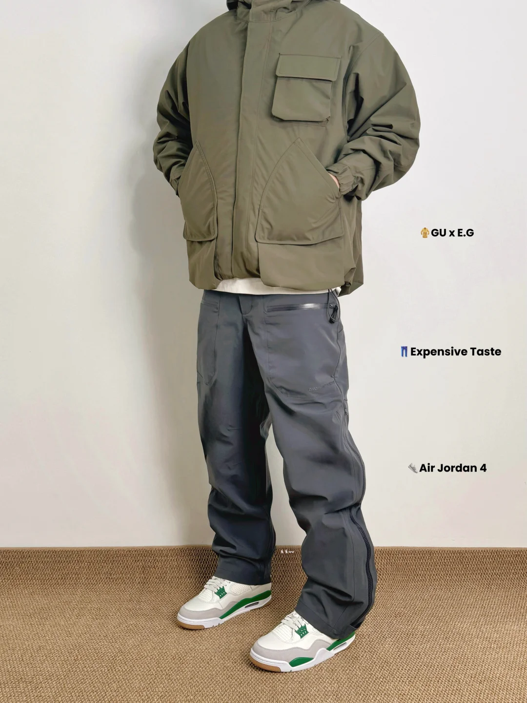 秋冬叠穿｜冲锋衣穿搭