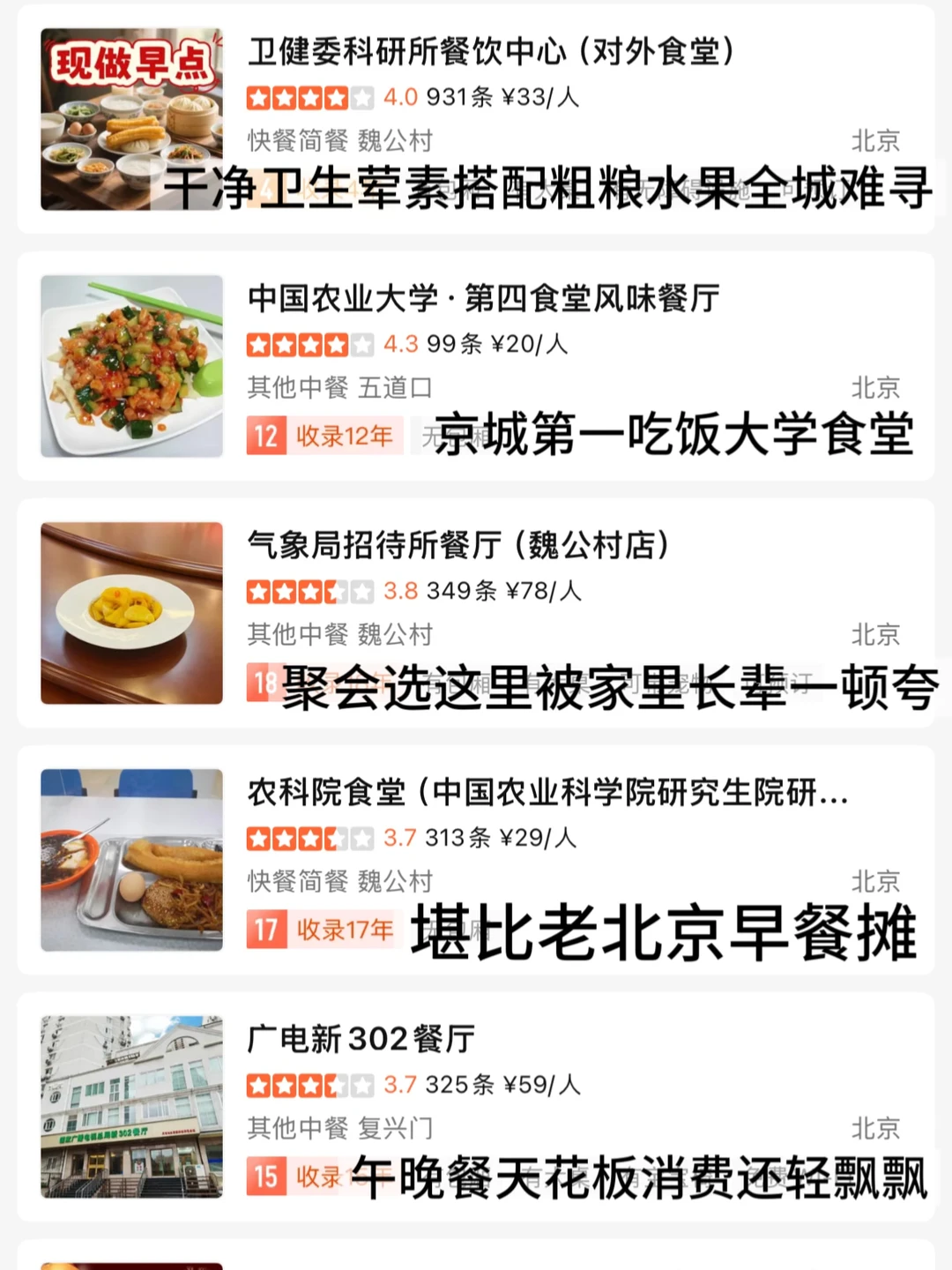 北京，个人觉得无法超越坠nb的好吃的…（合集）