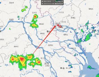 【荔湾雷雨天气提示】目前西南方向不断有雷雨云团生成移近，受其影响，预计...