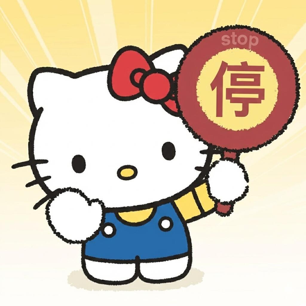 𝗛𝗲𝗹𝗹𝗼𝗸𝗶𝘁𝘁𝘆系列举牌表情包～