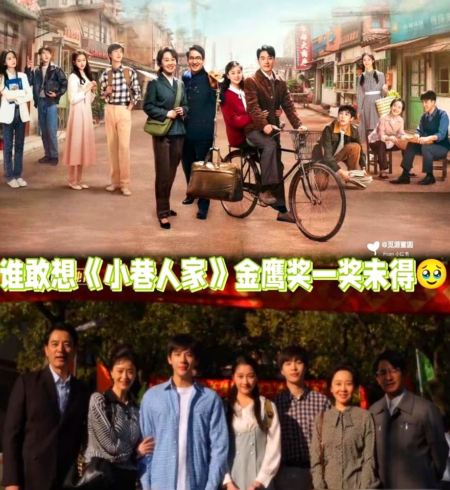 提名三项，连个优秀电视剧的安慰奖都没捞着，金鹰奖把《小巷人家》的观众看懵了。

收视不差，闫妮和蒋欣被夸“随便截一段都是教科书”，结果全程陪跑。事后主创集体静默，导演没吭声，官微没动静。

闫妮群访时乐呵呵的，一句没提失落，全在感谢《生命树》给的力量。蒋欣发了八个字：“不徐不疾，继续努力”。她前一天