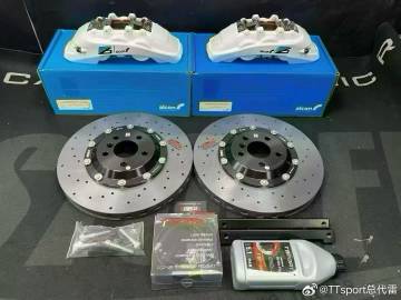 制动升级<br /> RC6六活塞+Stopflex 380碳陶碟<b...