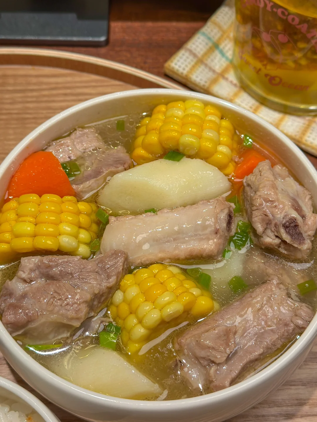 秋冬暖呼呼🔥超爱排骨玉米山药汤🍲