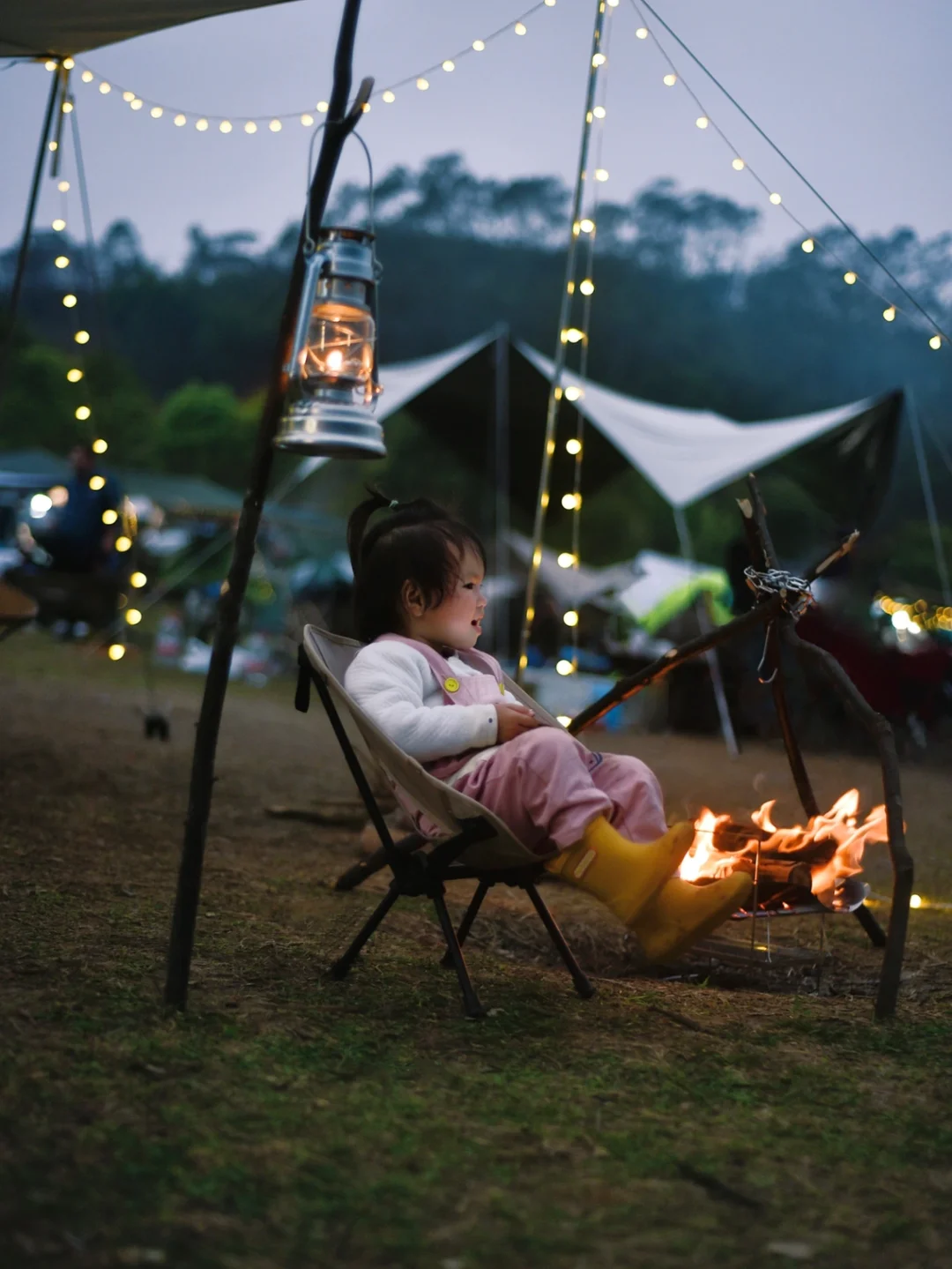 渌学水库|2岁宝宝也能get的过夜露营地
